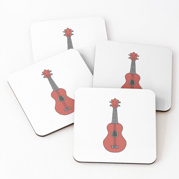 Item preview, Red Ukulele designed and sold by bassoongirl123.