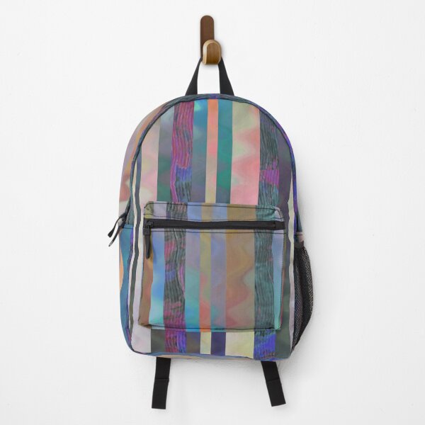Item preview, Multicolor Textural Stripes - Vertical designed and sold by CadenceLG.