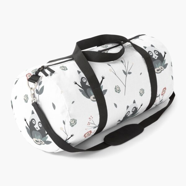 Item preview, Cute Raccoon Seamless Pattern designed and sold by MysticMagpie.