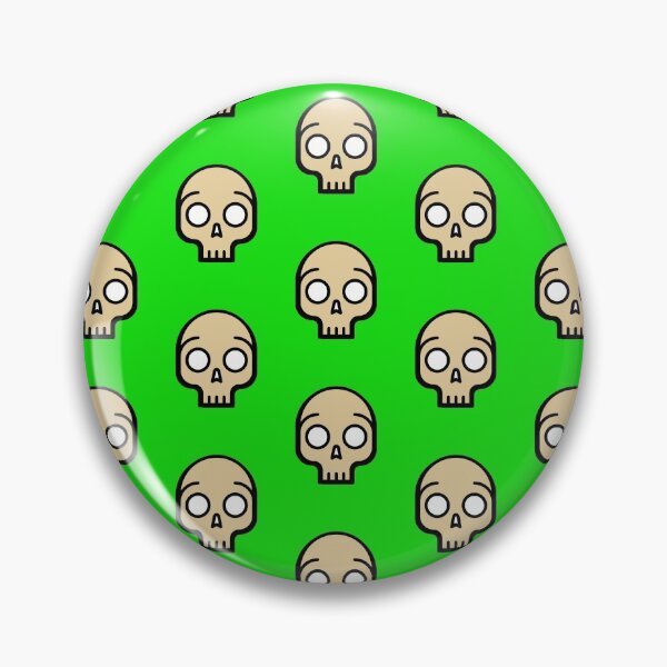 Item preview, Bright Green Skulls designed and sold by harrizon.