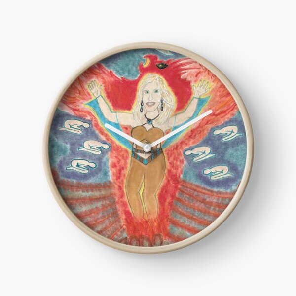 The Phenix Rising Clock