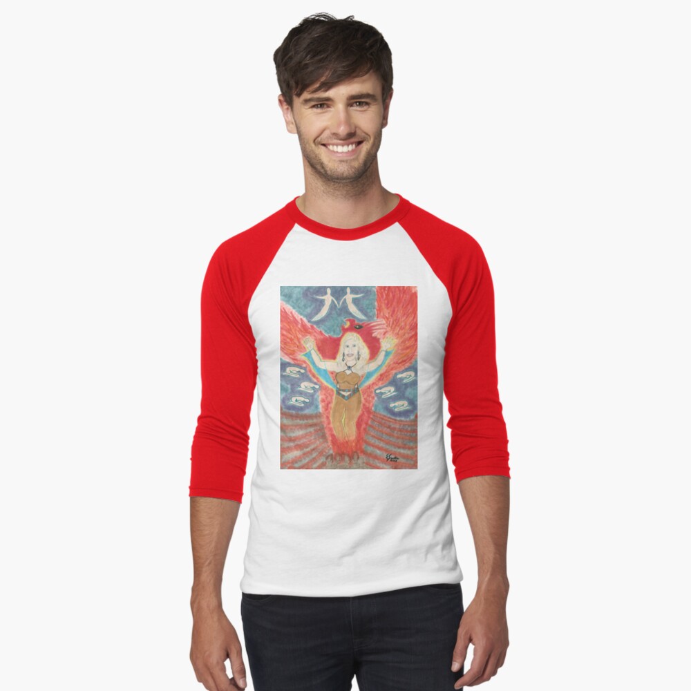 Item preview, Baseball ¾ Sleeve T-Shirt designed and sold by anumani.