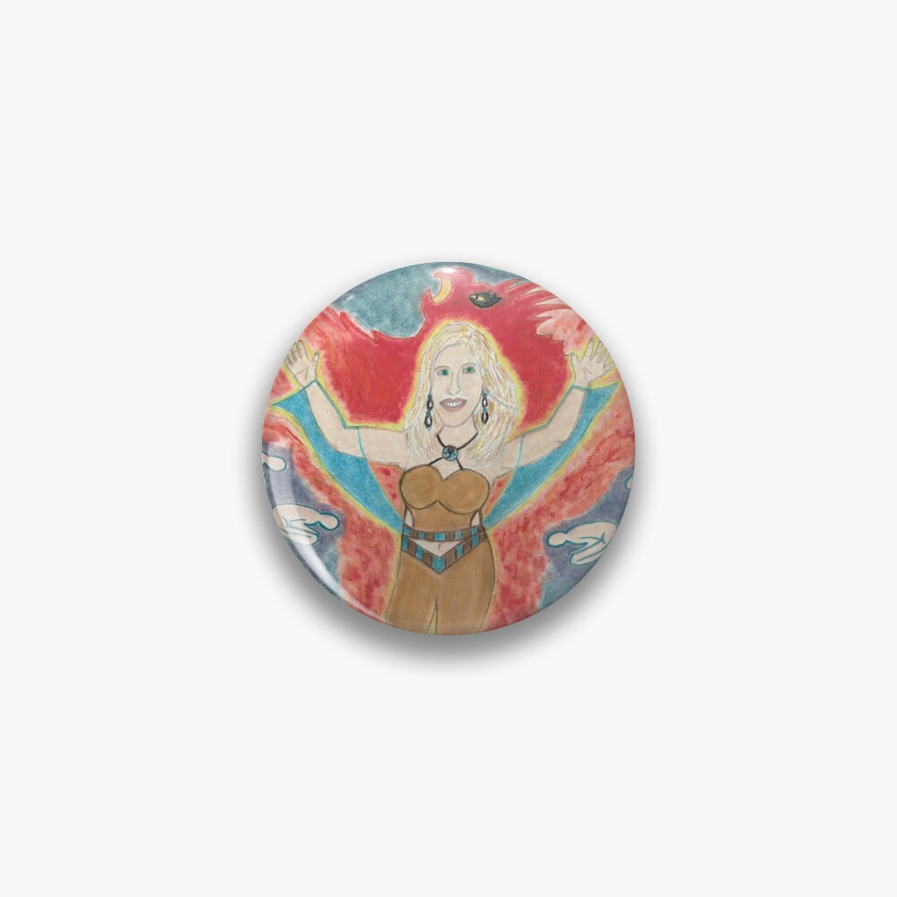 The Phenix Rising Pin