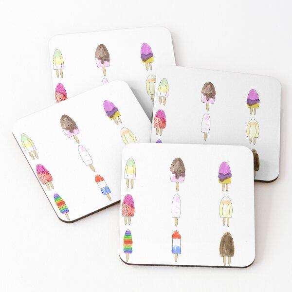 Item preview, Popsicle Sticker Set designed and sold by Haley Keizur.
