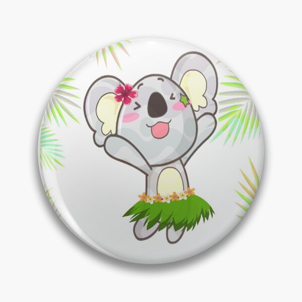 Item preview, Aloha Koala Watercolor Summer Beach Wave Tropical Theme designed and sold by ReliableSupply.