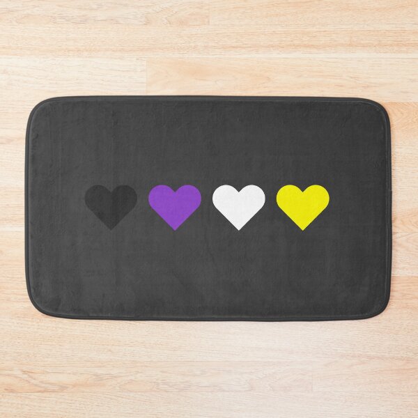 Item preview, Nonbinary Flag Hearts designed and sold by sammi-ts.