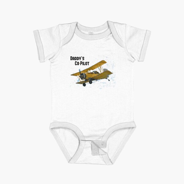 Item preview, Daddy's Co-Pilot - Bi Plane designed and sold by designerjenb.
