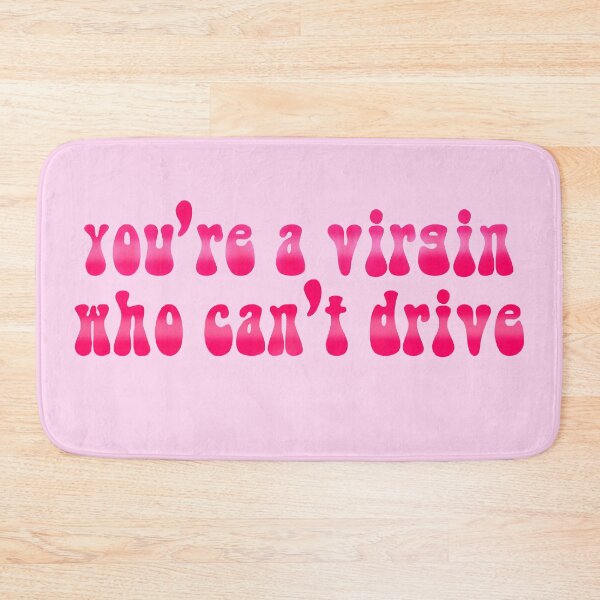 Item preview, Clueless quote "virgin who can't drive" designed and sold by thicker than  a sticker.