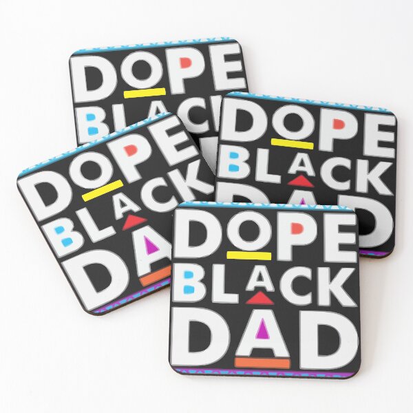 Item preview, DOPE BLACK DAD T-SHIRT designed and sold by Ayman El.