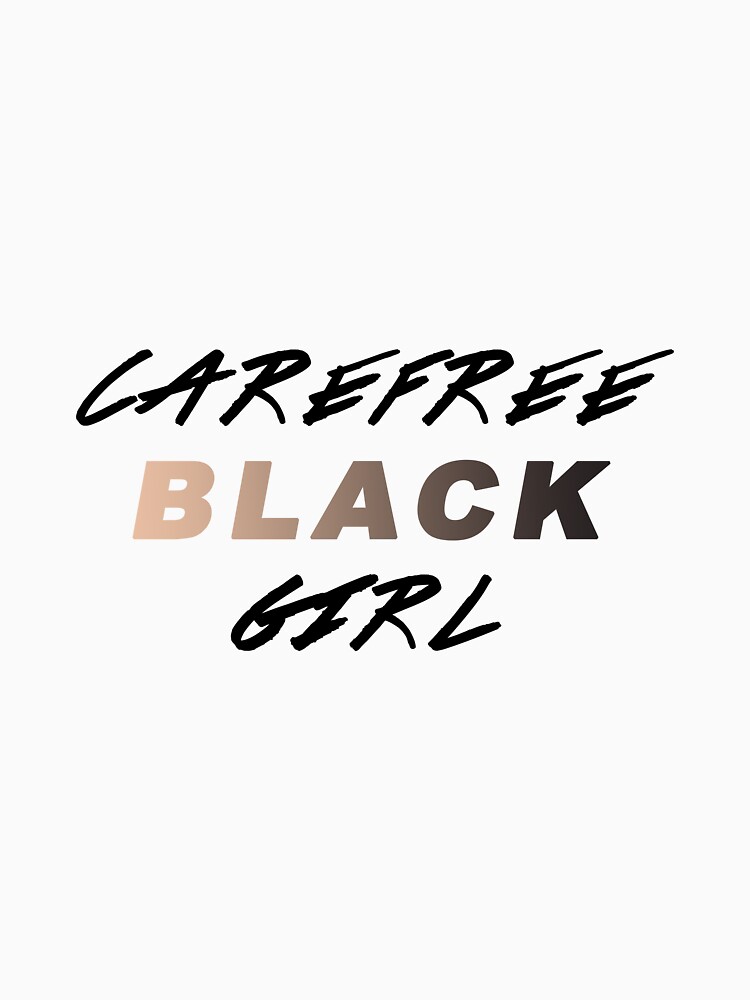 Carefree Black Girl by kitnolan