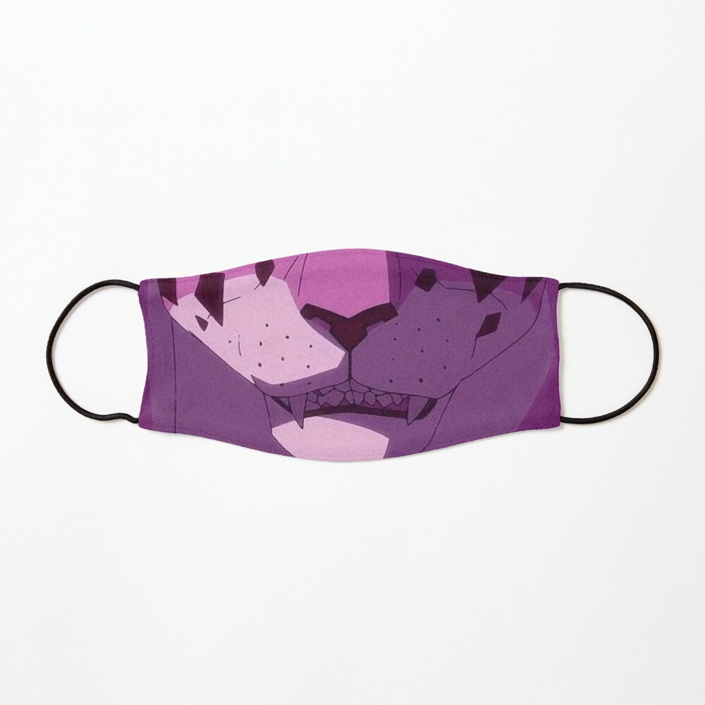 Kipo Pink Mega Jaguar Mouth Mask