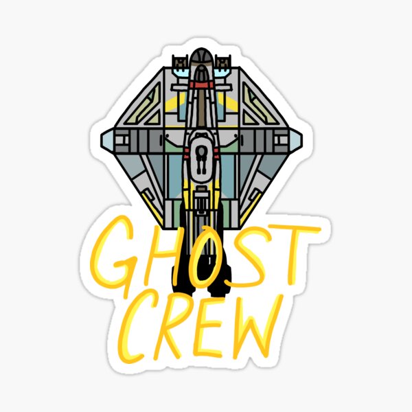 ghost crew Sticker