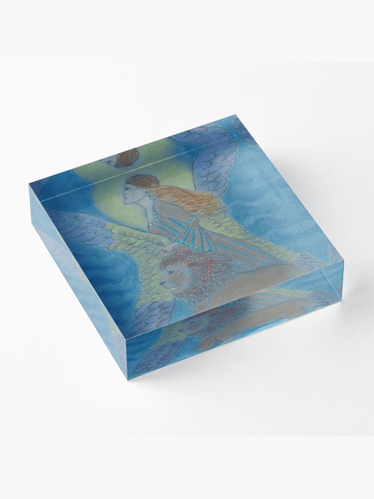 Alternate view of La Gitana (Gypsy) Warrior Goddess Acrylic Block