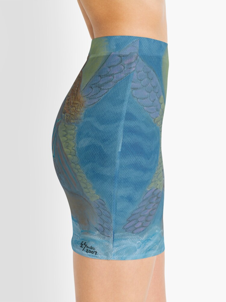 Alternate view of La Gitana (Gypsy) Warrior Goddess Mini Skirt
