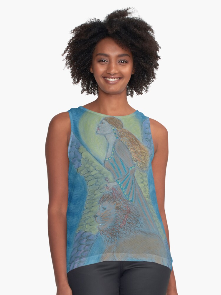 Item preview, Sleeveless Top designed and sold by anumani.