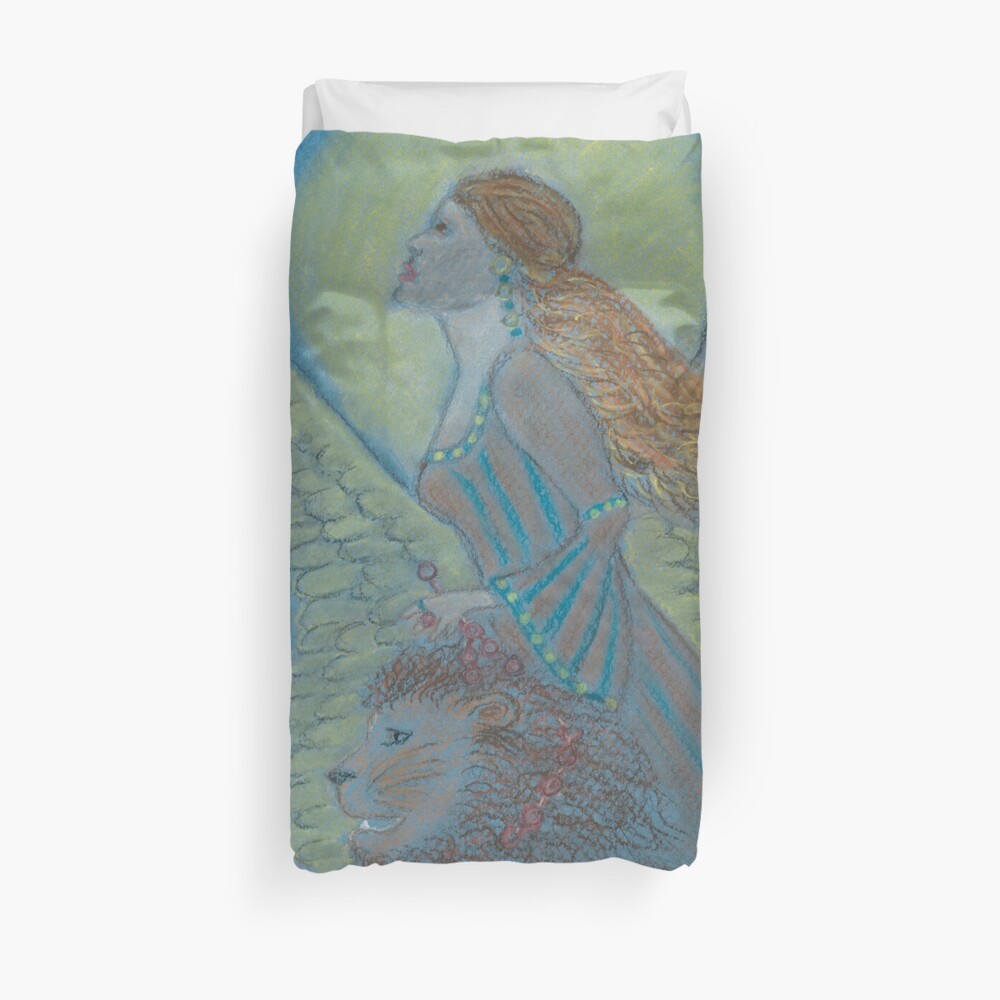 La Gitana (Gypsy) Warrior Goddess Duvet Cover