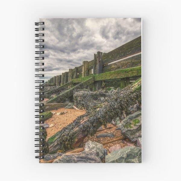 Item preview, groynes in Cleethorpes designed and sold by EcDigitalPhoto.
