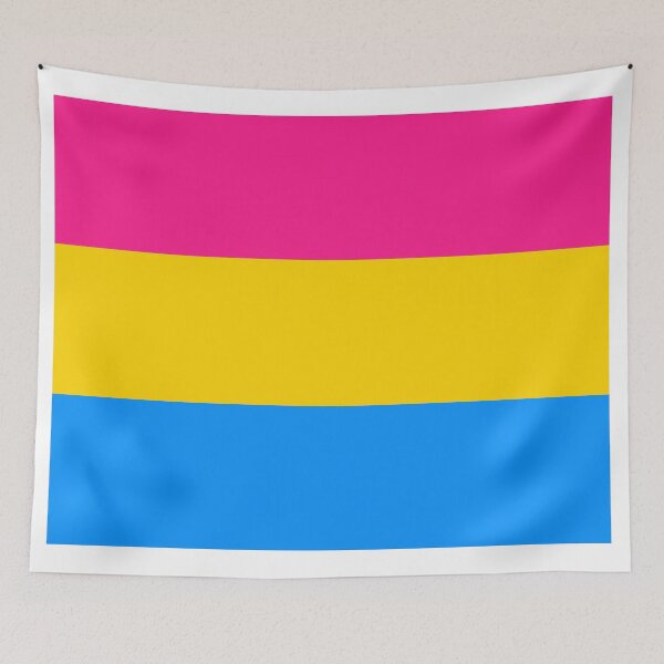 Item preview, Pansexual Flag designed and sold by wickedcartoons.