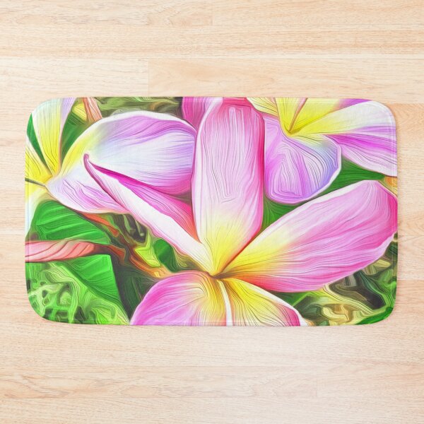 Item preview, Plumeria in Pink designed and sold by JAMMCREATIONS.
