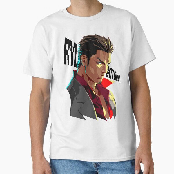 Item preview, Ryu Ga gotoku Yakuza kazuma kiryu t-shirt designed and sold by gitarus.