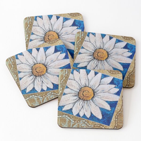 Item preview, Believe Daisy Blue designed and sold by AmcalmArtisty.