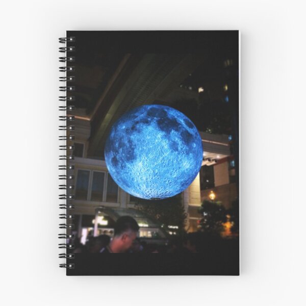 Item preview, Once in a Blue Moon in the urban city (Hong Kong) designed and sold by CreativityRoams.