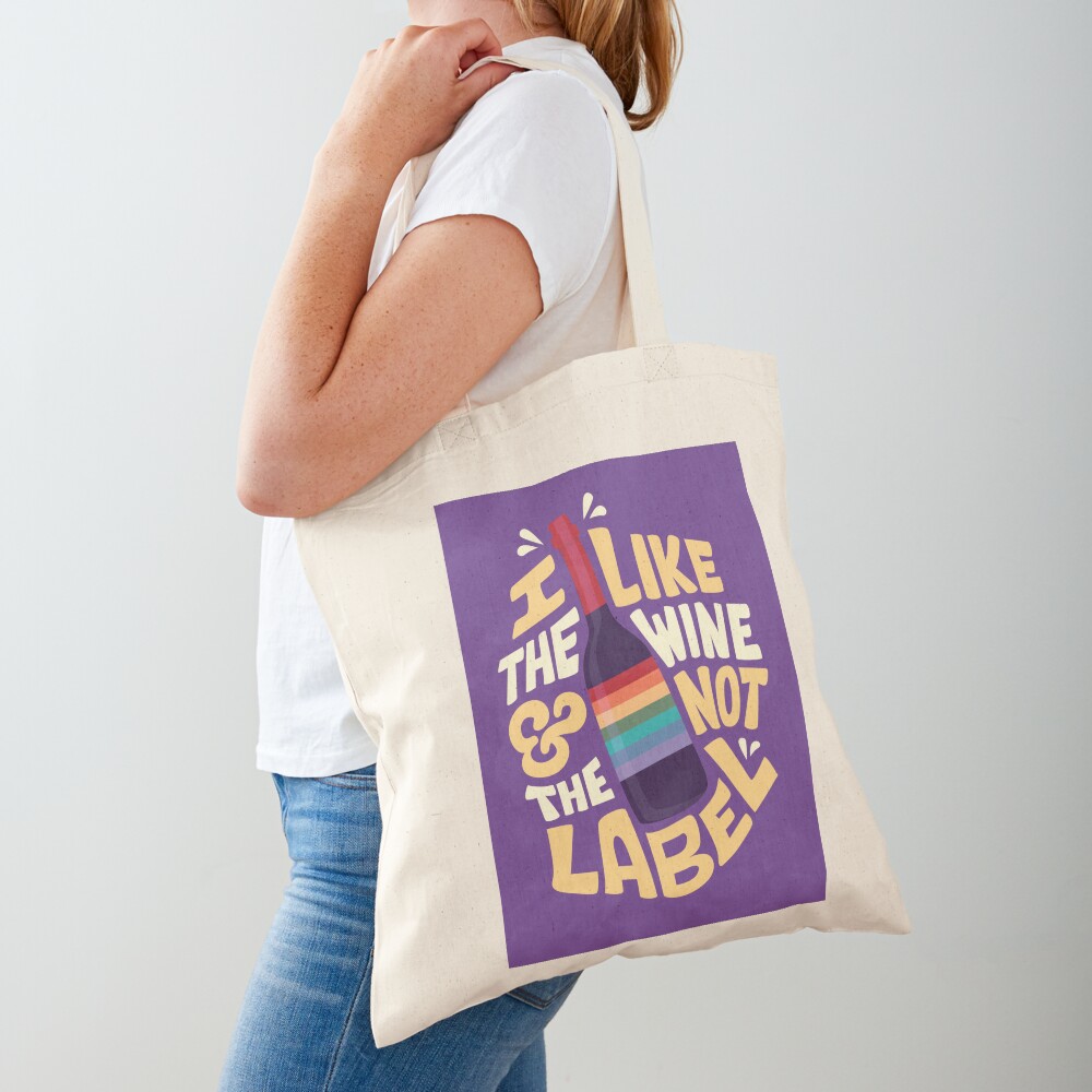 I like the wine Tote Bag