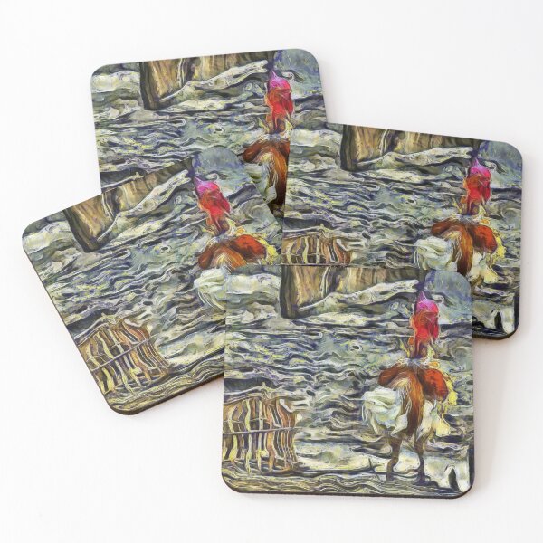 Item preview, Rooftop Rooster in Giza Egypt KPA designed and sold by karynpeters.
