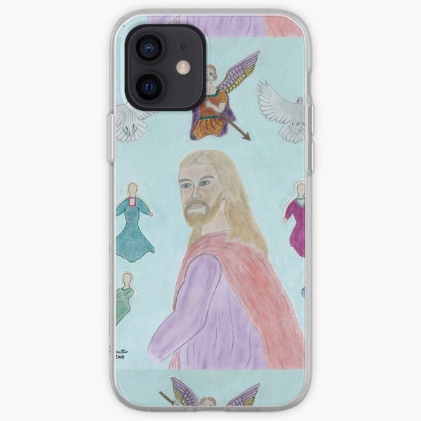A Portrait of Jesus iPhone Soft Case