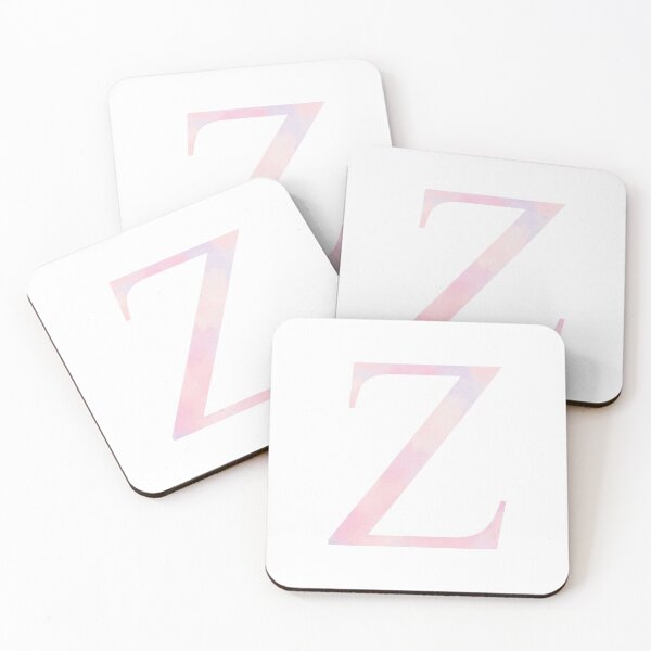 Item preview, ZETA BLUSH Z GREEK LETTER designed and sold by Stickers by SoSrat.