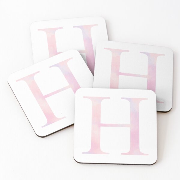 Item preview, ETA H BLUSH GREEK LETTER designed and sold by Stickers by SoSrat.