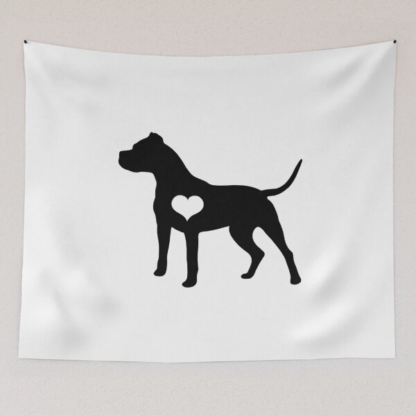 Item preview, Dogo argentino heart designed and sold by good vibes clothing.