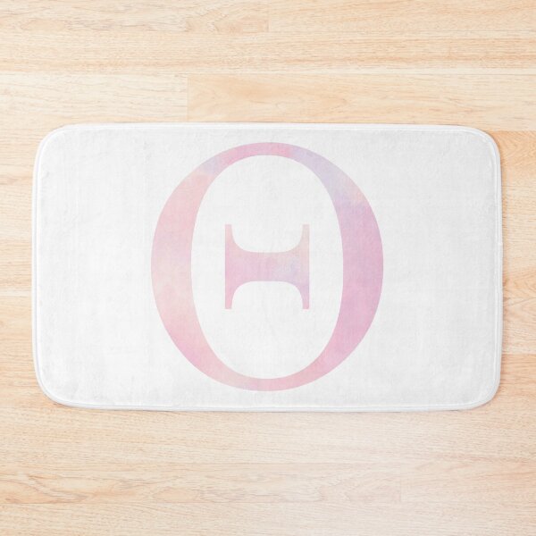 Item preview, THETA BLUSH GREEK LETTER designed and sold by Stickers by SoSrat.