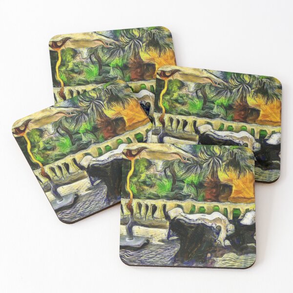 Item preview, Outdoor Terrace at Luxor Egypt Winter Palace KPA designed and sold by karynpeters.