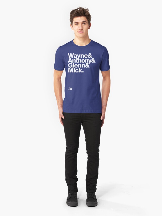 Alternate view of Fab Four: Kangaroos '99 Slim Fit T-Shirt