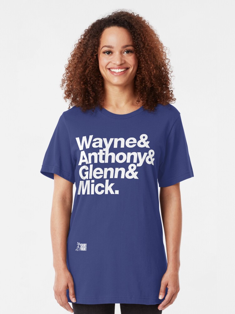 Alternate view of Fab Four: Kangaroos '99 Slim Fit T-Shirt