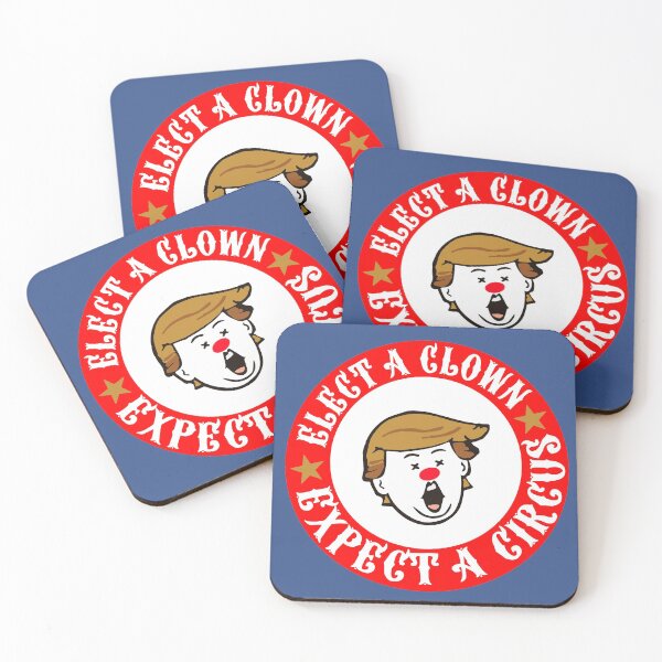 Item preview, Elect a Clown Expect a Circus Trump Protest Design designed and sold by magentasponge.