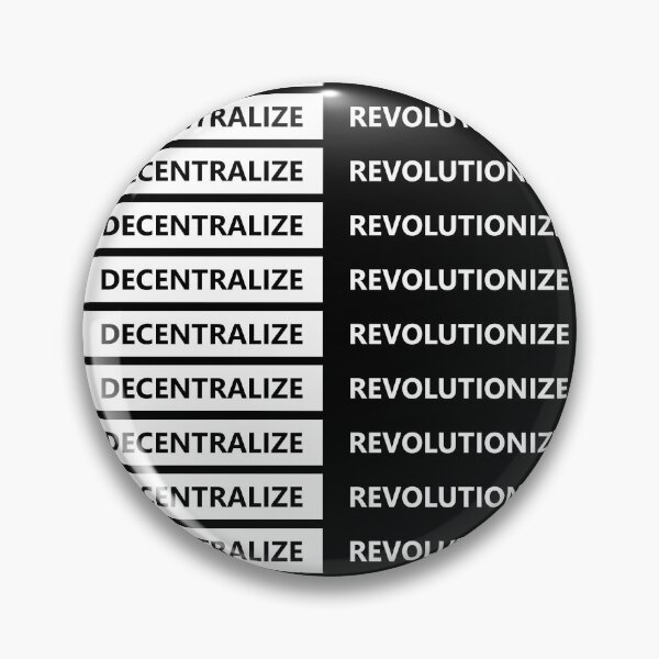 Item preview, Decentralize Revolutionize (alt) designed and sold by SubtleSplit.