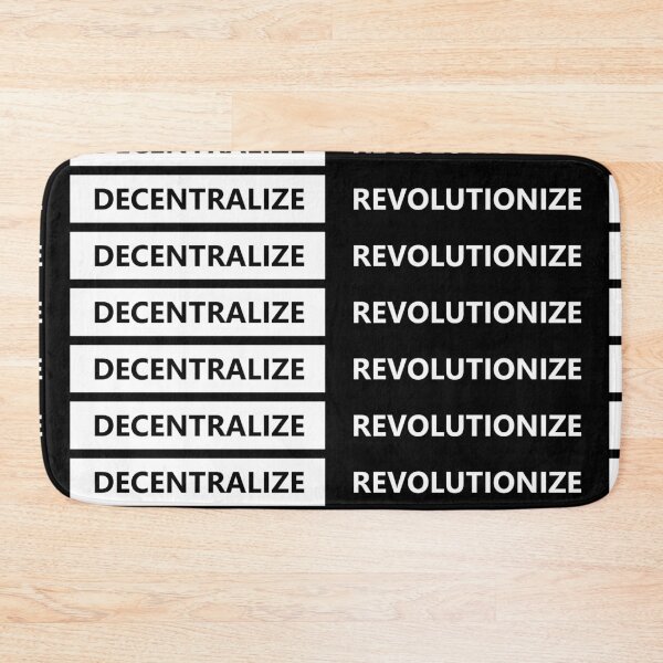 Item preview, Decentralize Revolutionize (alt) designed and sold by SubtleSplit.