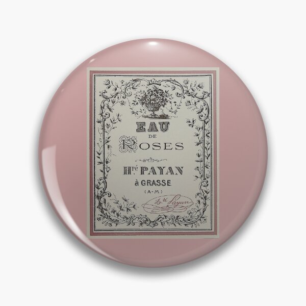 Item preview, Antique French Perfume Label / Parfum Roses designed and sold by FuzzyHoney.