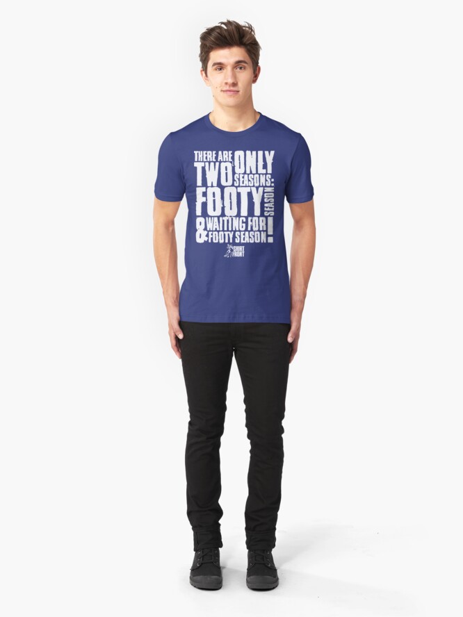 Alternate view of Two Seasons: Kangaroos Slim Fit T-Shirt