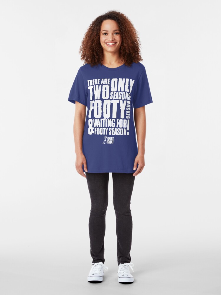 Alternate view of Two Seasons: Kangaroos Slim Fit T-Shirt
