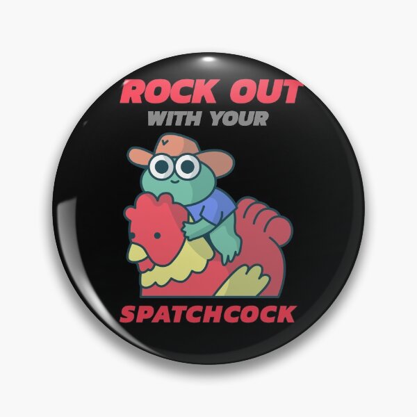 Item preview, Rock Out With Your Spatchcock BBQ designed and sold by AndApArt.