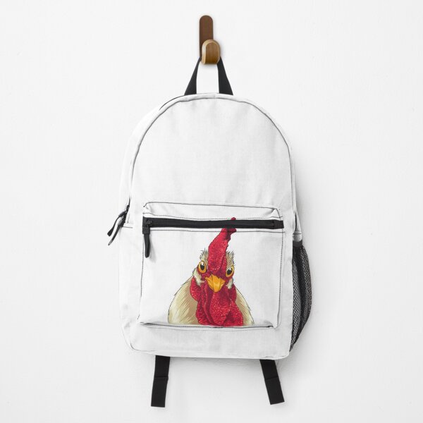 Item preview, Chicken Face Drawing With Comb & Wattles designed and sold by Delightfully Cynical.