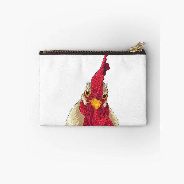 Item preview, Chicken Face Drawing With Comb & Wattles designed and sold by Delightfully Cynical.