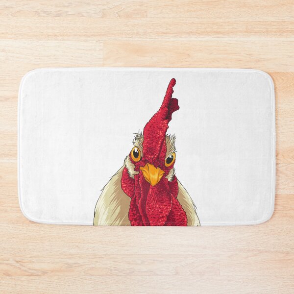 Item preview, Chicken Face Drawing With Comb & Wattles designed and sold by Delightfully Cynical.