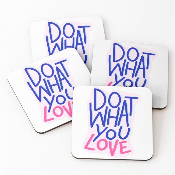 Item preview, do what you love pink designed and sold by Julie Wakefield.