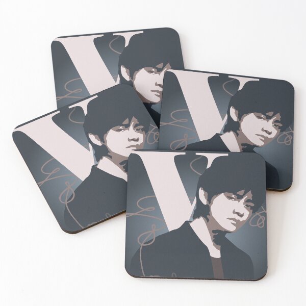Item preview, Kim Taehyung Flat Art Love Yourself: Tear designed and sold by LittleBjorn.