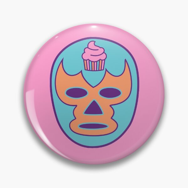 Item preview, Cupcake Luchador Mask designed and sold by fearcity.