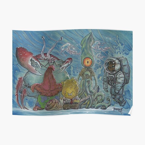 Sponge Robert Strange Pants and Friends Poster